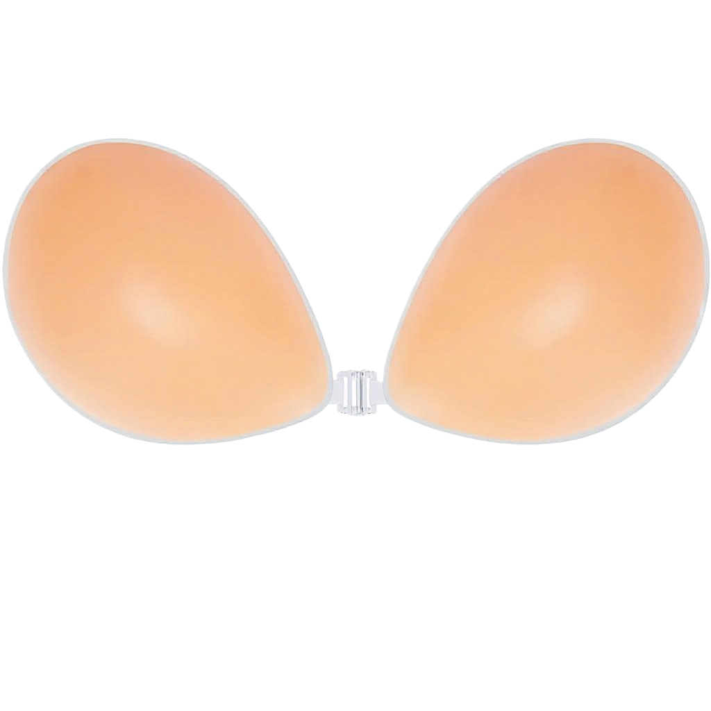 Strapless Bra Backless - Sujetador de silicona sólida sin aros,