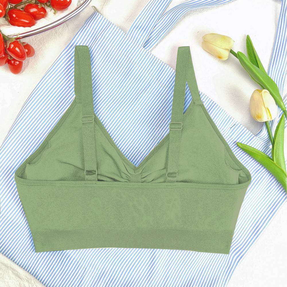Bralette Wireless Soft - Sujetador Deportivo Sin Varillas para Mujer,