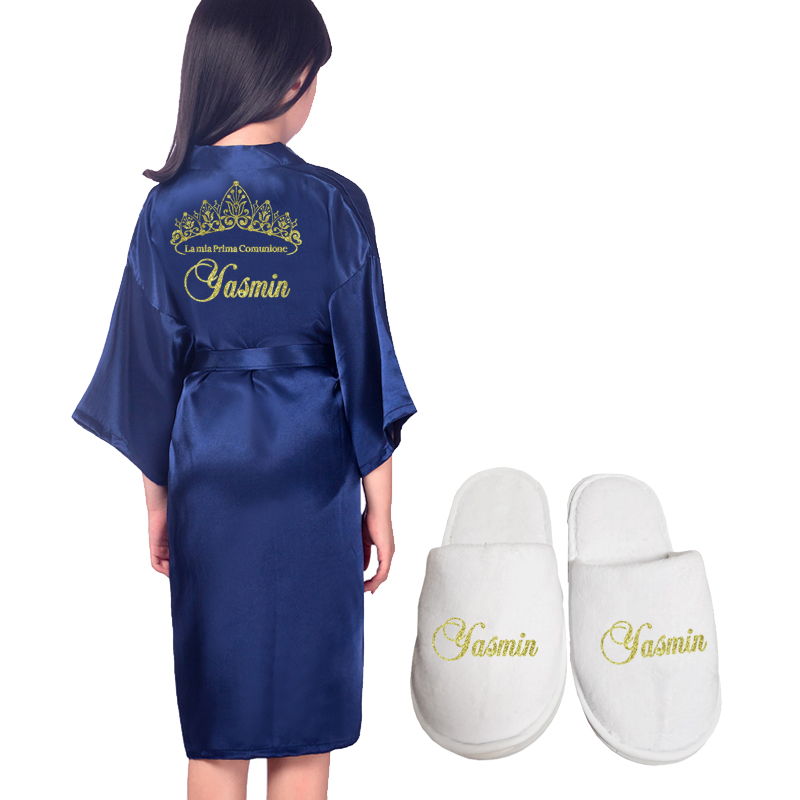 Batas tipo kimono personalizad - Robe Silk Women reseña y precio