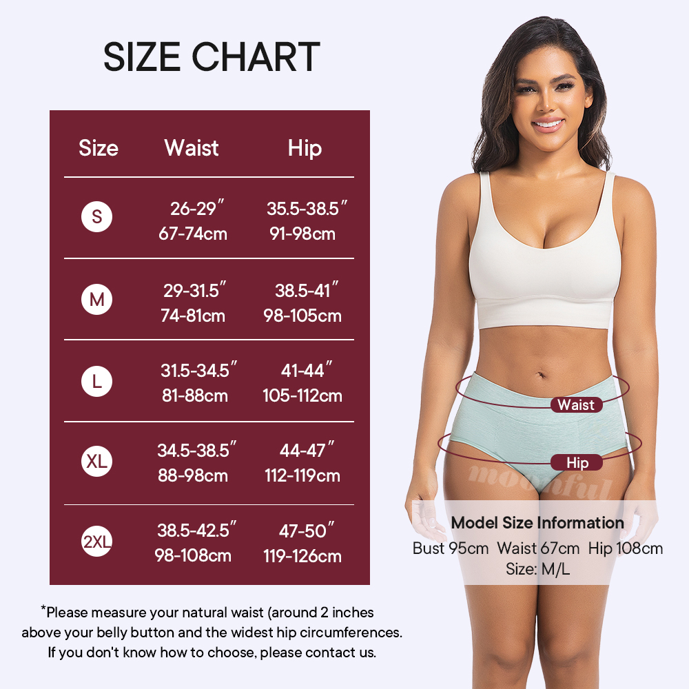 Bragas de menstruación mujer,  - Period Panty Absorbent reseña y precio