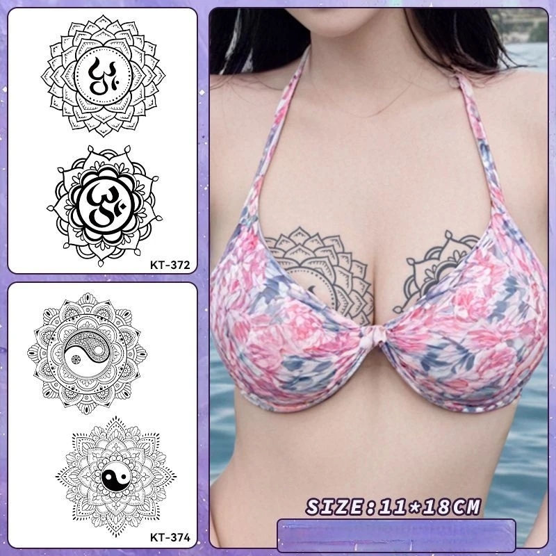 Tatuajes temporales de jugo de - Nipple Cover Pasties reseña y precio